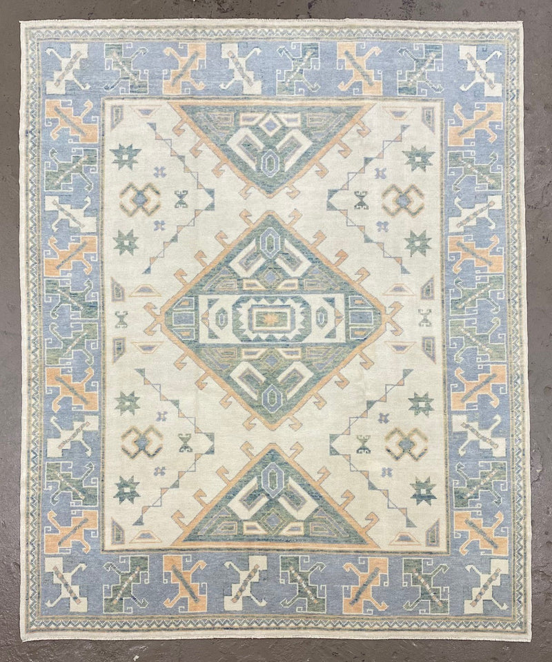 Turkish Oushak Rug 6 | 8'5" x 11'
