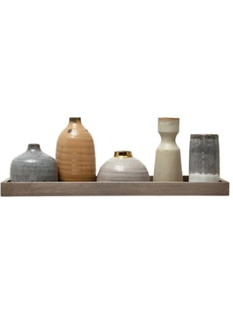 LG Reactive Glaze & Taper Holder
