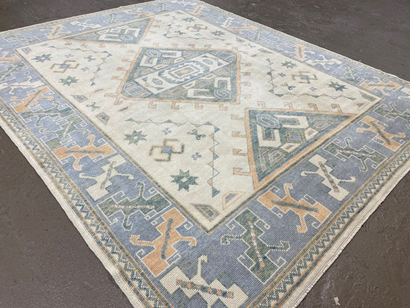 Turkish Oushak Rug 6 | 8'5" x 11'