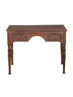 Center Curved Wood Desk