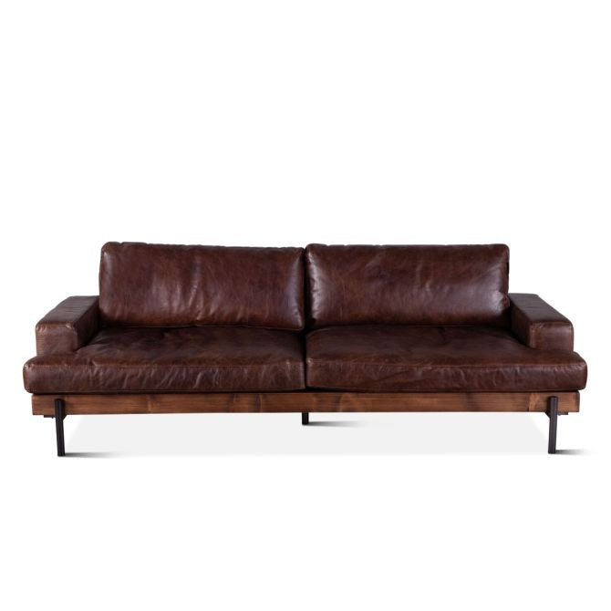 Portofino Sofa 94" | Geisha Brown