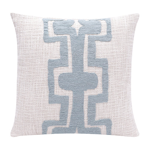 Modern Geo Pillow | Ocean Blue