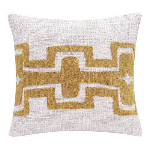 Modern Geo Pillow | Ochre