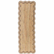 Scalloped Edge Jute Rug