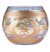 Etched Snowflake Votive Holder