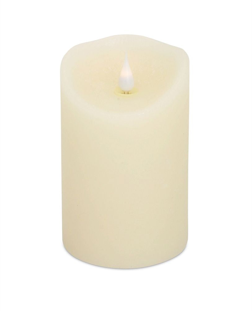 Ivory LED 5.5" Candle