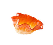 Glass Party Bowl SM | Orange