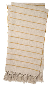 Cade Throw | Natural Gold