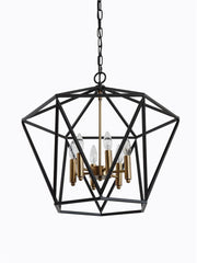 Metal Chandelier w/ 6 Lights
