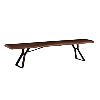 Live Edge Dining Bench 90”