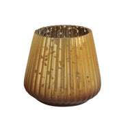 Gold Mercury Glass Tealight Holder