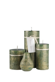 Ritz Timber Pillar - Green/Gold