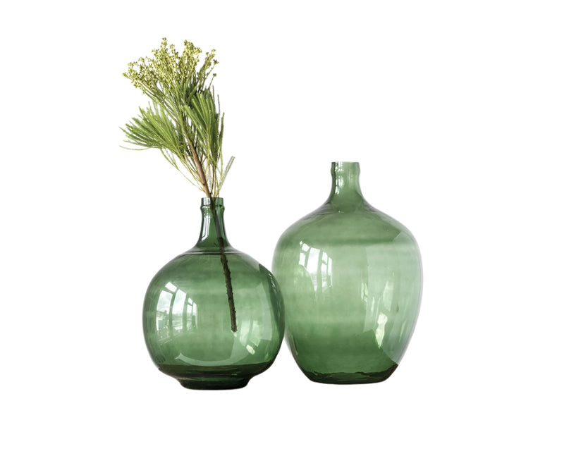 Green Glass Bottle 16”