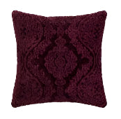 Eggplant Viscose 22" Pillow