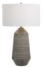 Scouts Table Lamp| Gray