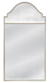 Ellie Wall Mirror | Antique Silver