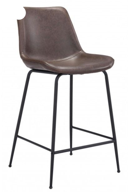 Myron* Bar Stool | Brown