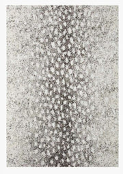 Bliss Shag Rug | Grey White 8X10