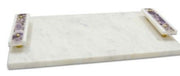 Marble & Amethyst Tray