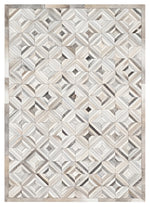 Promenade Ivory | Grey Rug 8X10
