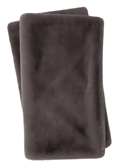 Handcrafted Charcoal Throw