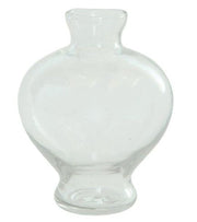 Glass Footed Vase | Clear