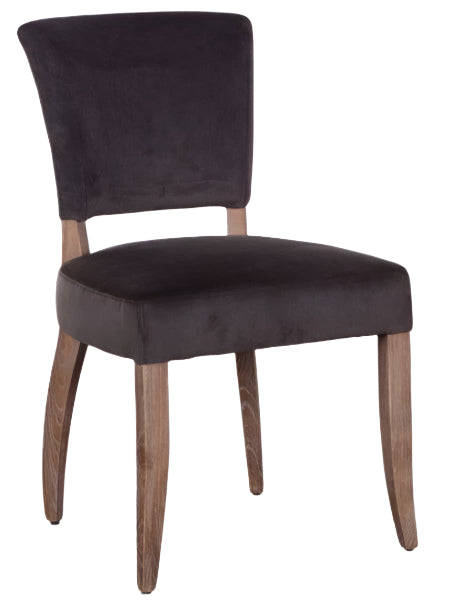 Melanie* Side Chair | Asphalt