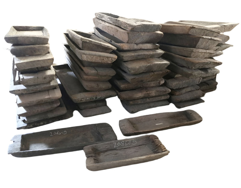 Old Wooden Long Tray