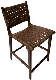 Jessie Leather Counter Chair