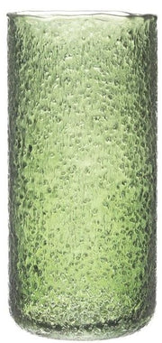 Seeded Glass Hurricane Vase