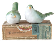 Stoneware Bird | Green