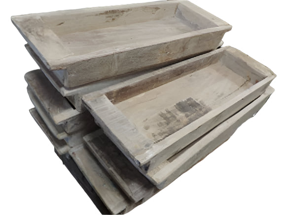 Long Wooden Trays