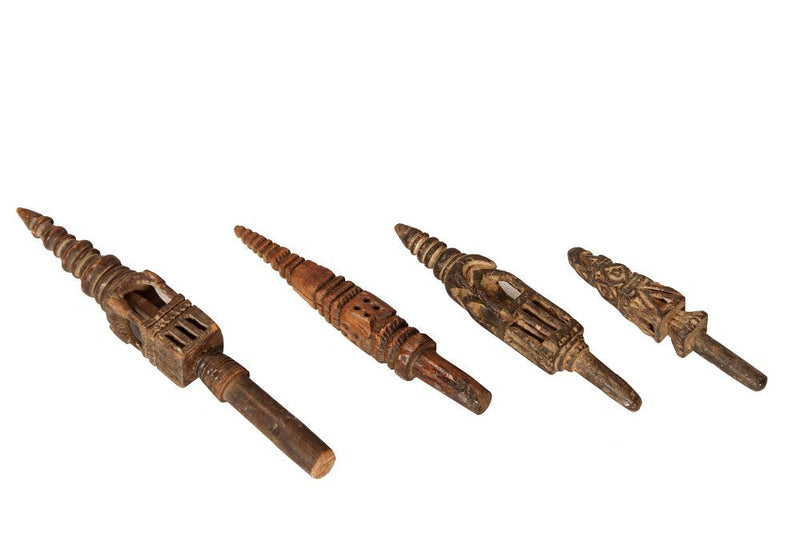 Old Wooden Door Stopper