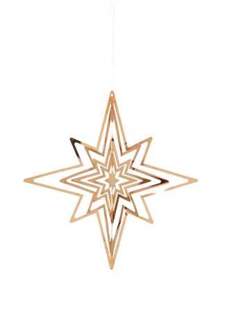 Copper Star Ornament