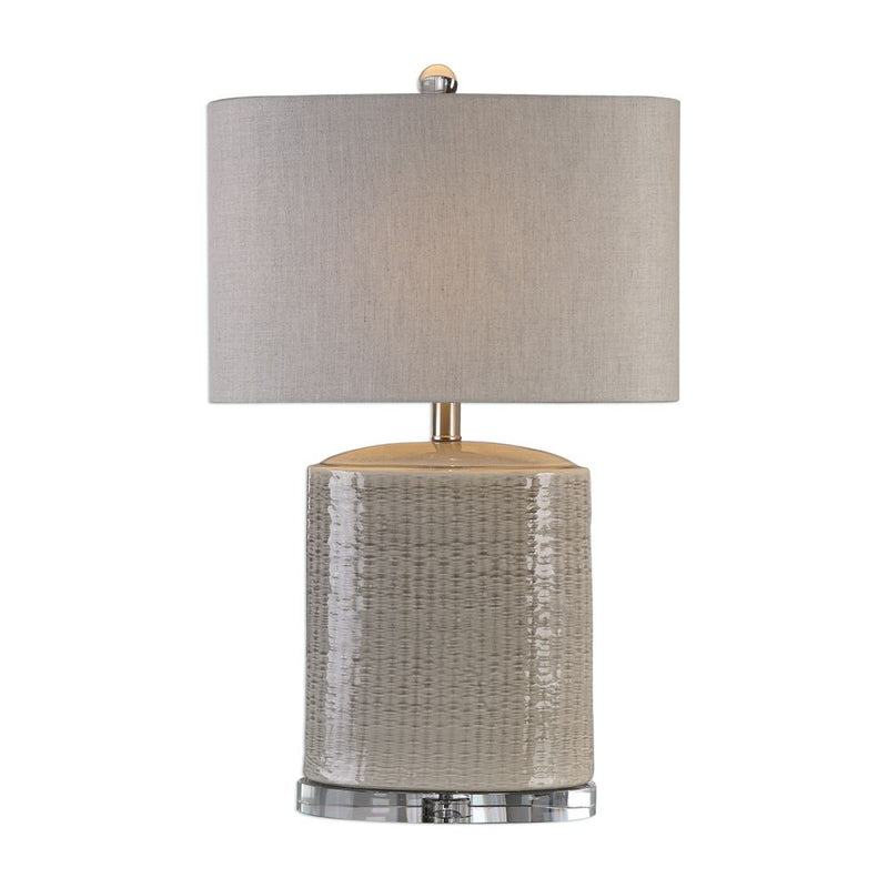 Modica Taupe-Gray Lamp