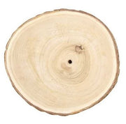 Round Paulownia Wood Slab