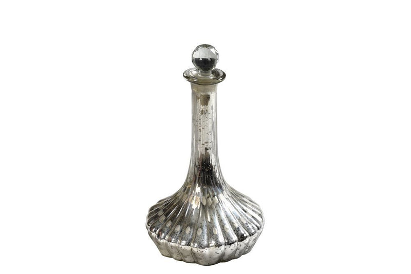 Ast 13" Tall Glass Bottle